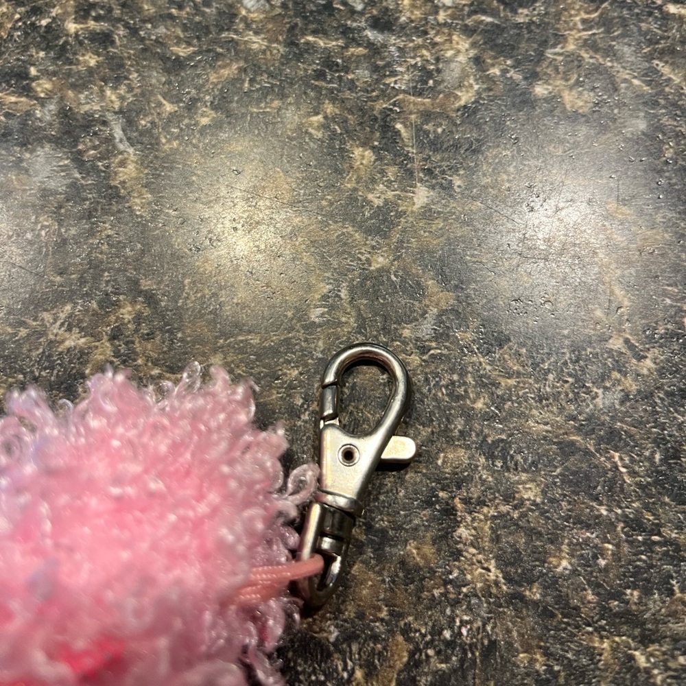 2005 Ty Pinky Poo Keychain or Bag Charm Beanie Baby Pink Poodle - Picture 11 of 11